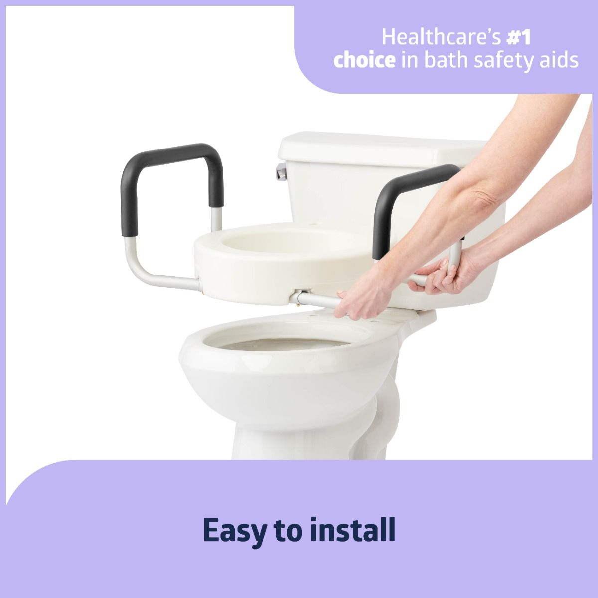 Medline Seat Riser with Arms
