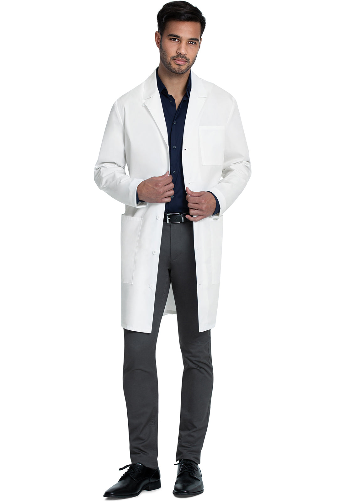 Bata de laboratorio para hombre