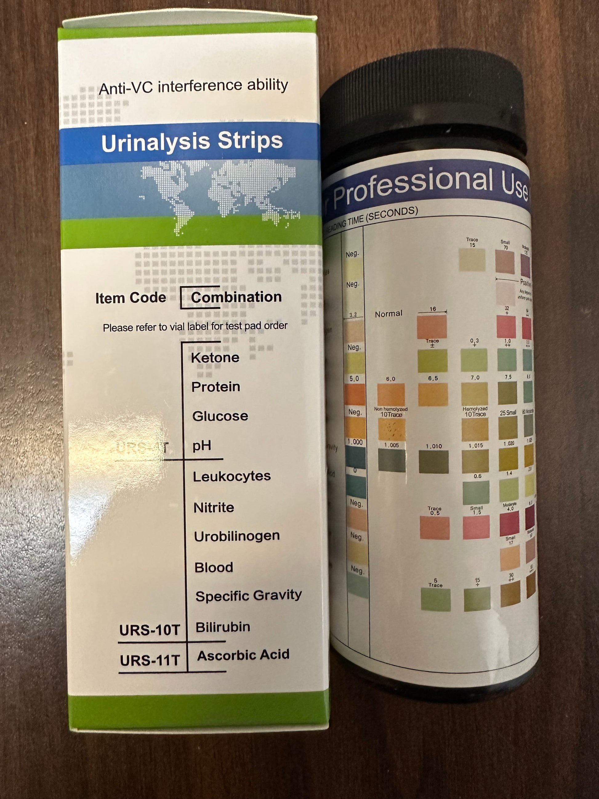 11 Parameter Urinalysis Test Strips