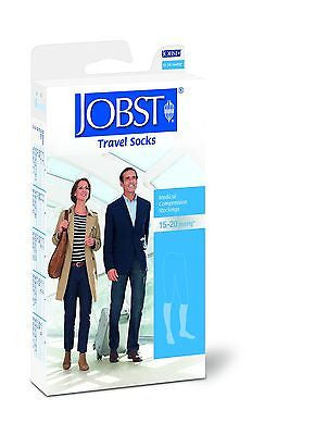 Jobst Travel Knee High Support Socks 15-20 mmHg - Scrubsnmed