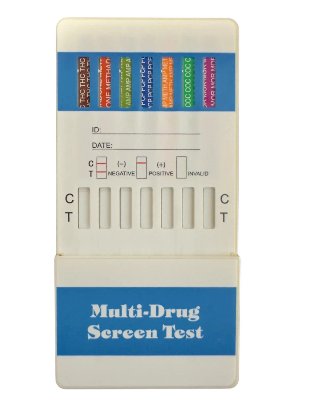 Instant Rapid 12 Panel Urine Drug Test Card