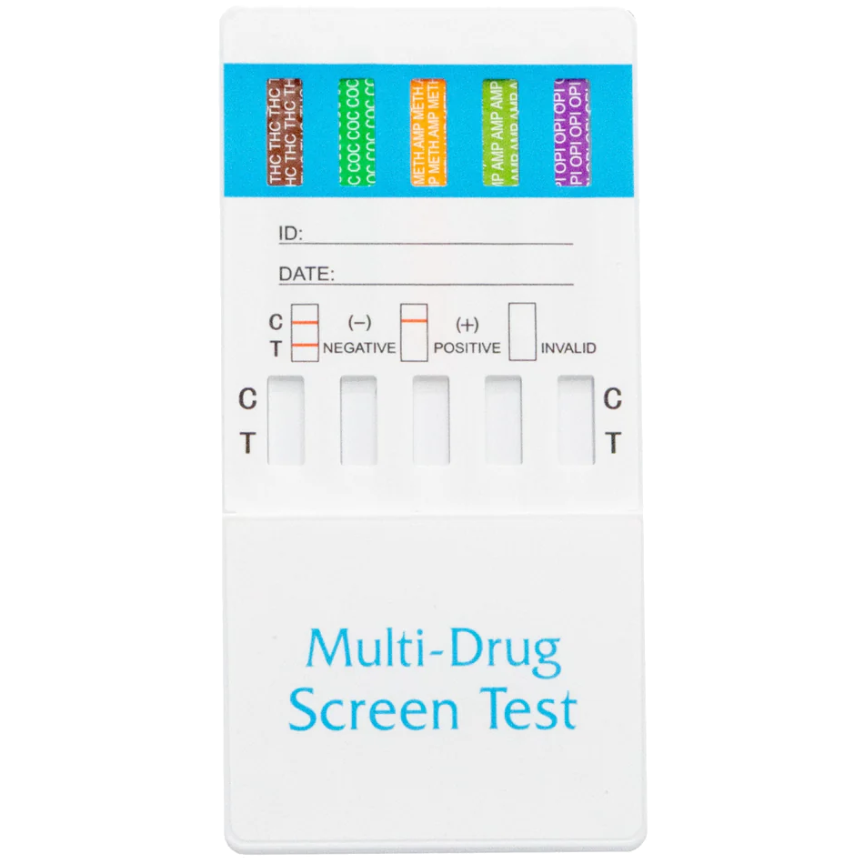 8 Panel Drug Test Dip Card