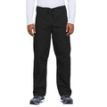Pantalones médicos cargo con cordón ajustable unisex Cherokee Workwear Originals en negro
