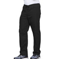 Pantalones médicos cargo con cordón ajustable unisex Cherokee Workwear Originals en negro