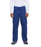 Pantalones médicos cargo con cordón ajustable unisex Cherokee Workwear Originals en color azul marino