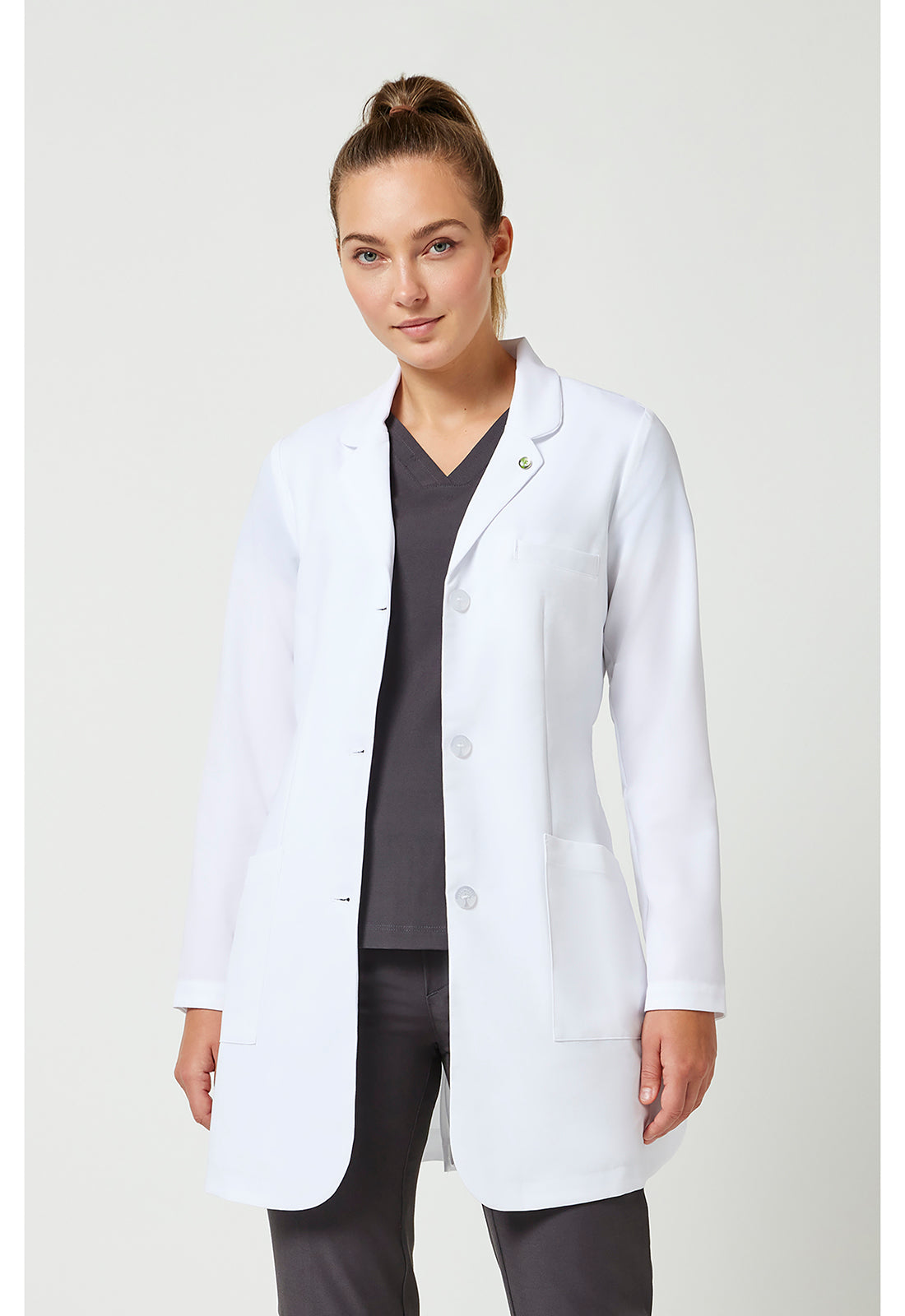 Healing Hands Fiona Lab Coat in WHITE Women's