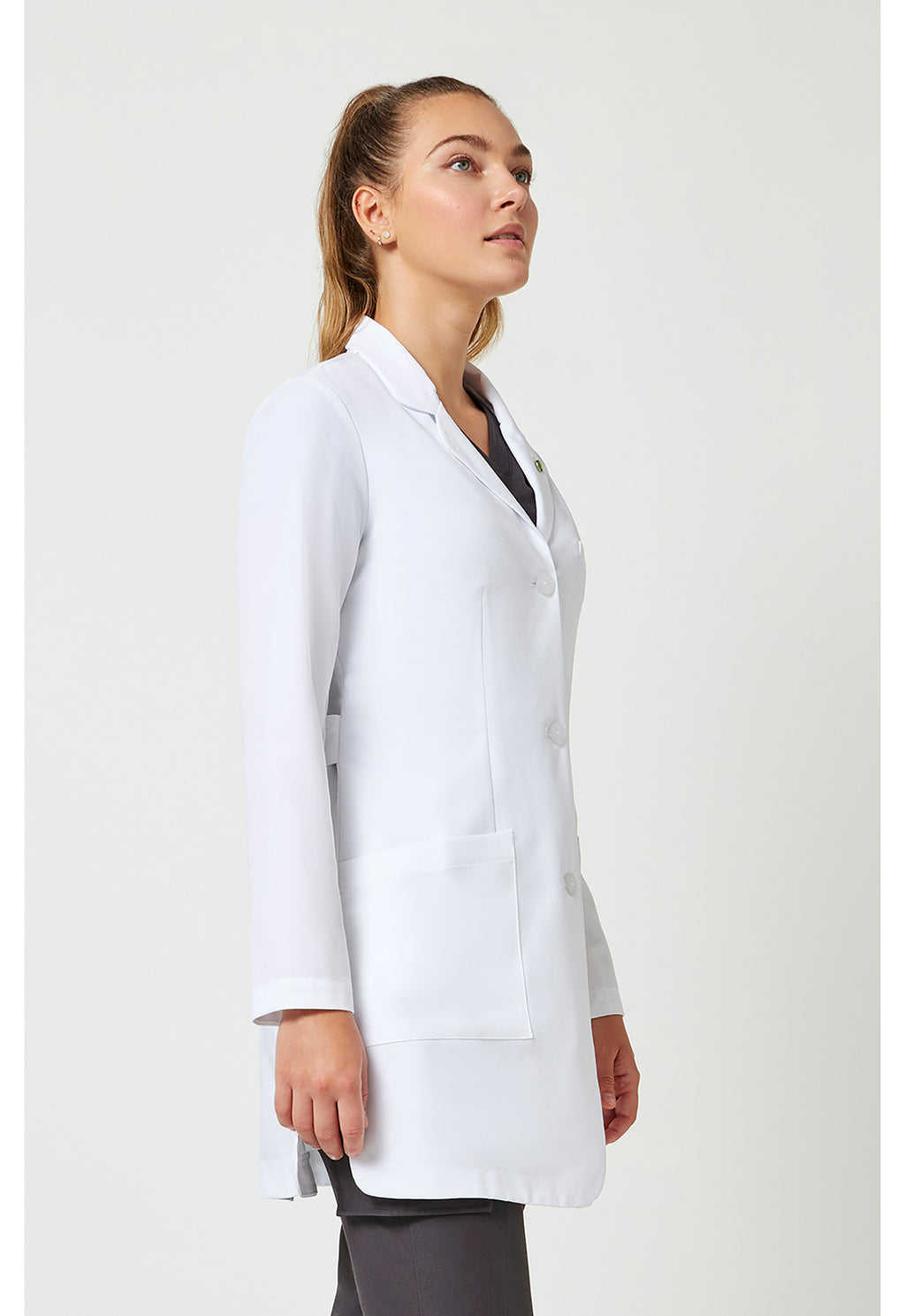 Healing Hands Fiona Lab Coat in WHITE Women's