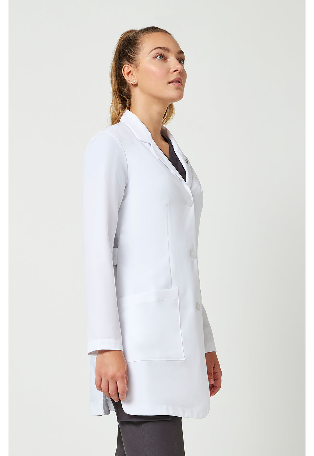 Healing Hands Fiona Lab Coat in WHITE Women's
