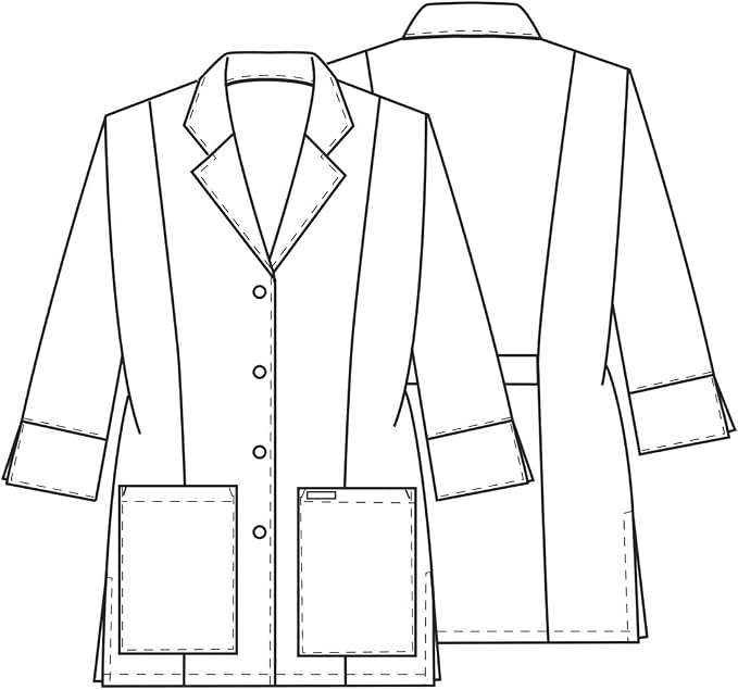 CHEROKEE Women's 1470AB Professional Lab Coat