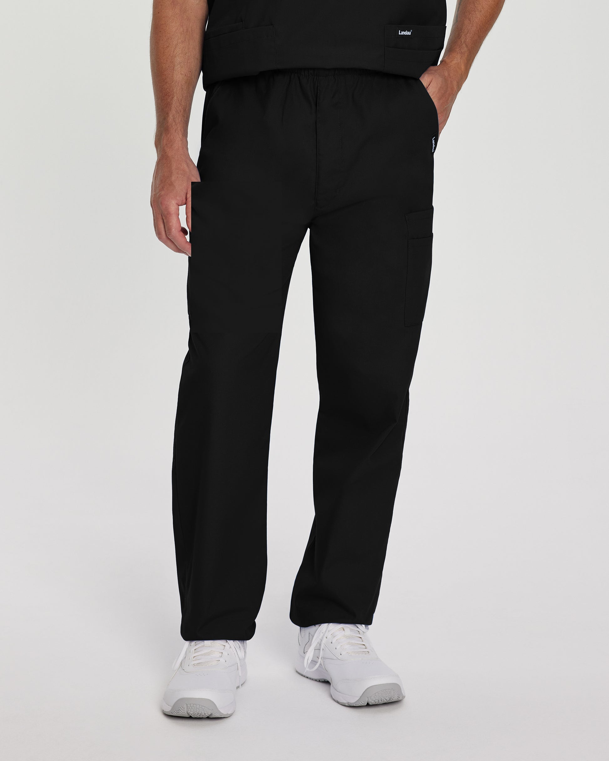Landau Men's Cargo Scrub Pants - 8555