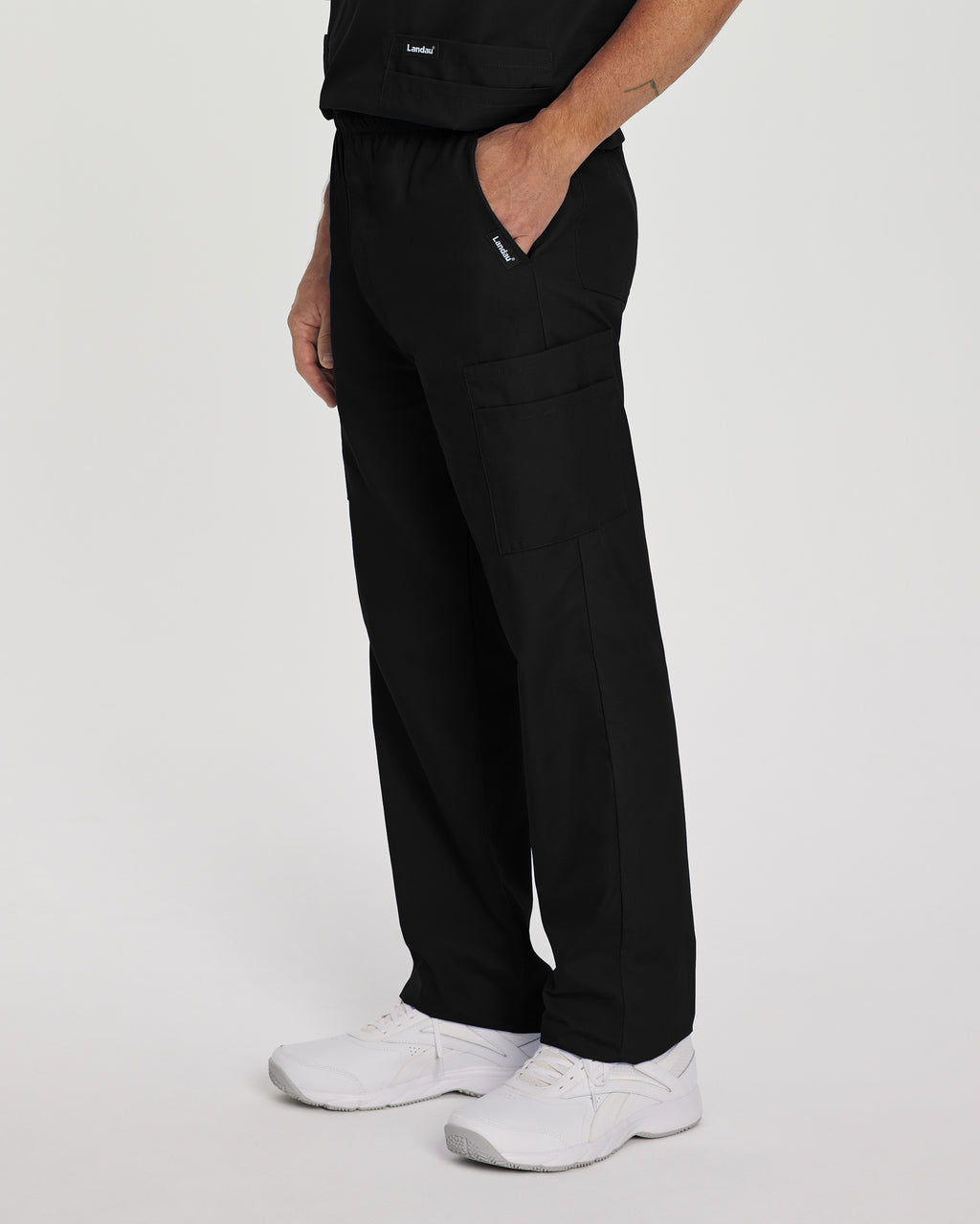 Landau Men's Cargo Scrub Pants - 8555