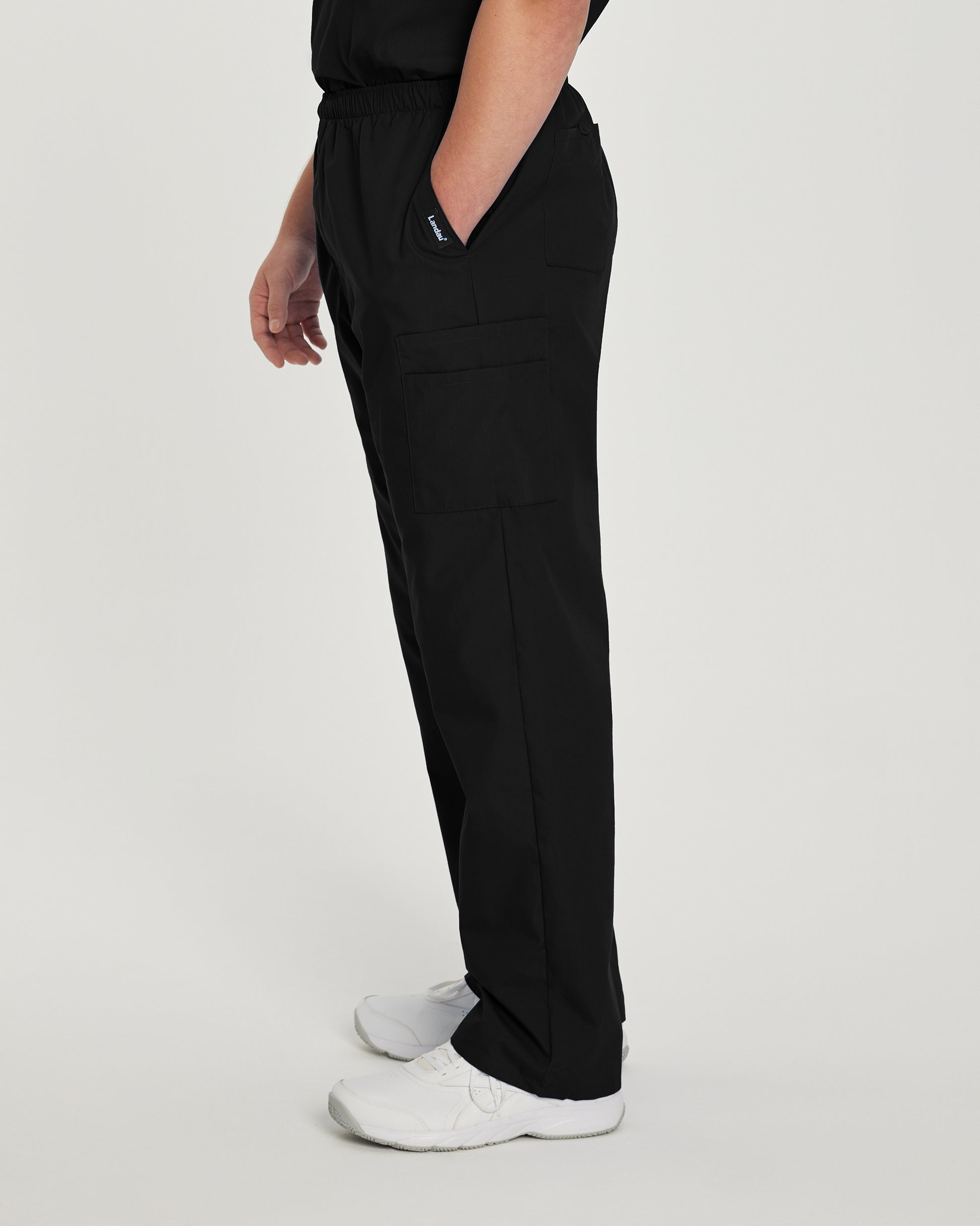 Landau Men's Cargo Scrub Pants - 8555