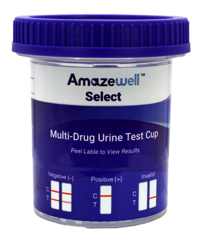 12-Panel Urine Drug Test Cup with 3 Adulteration Testing — ASUD-6125A3