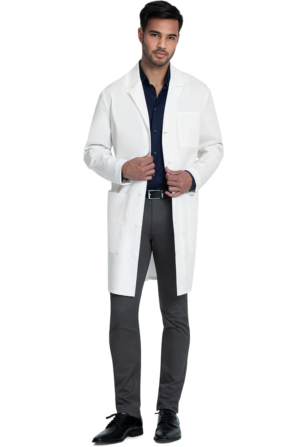 Bata de laboratorio para hombre
