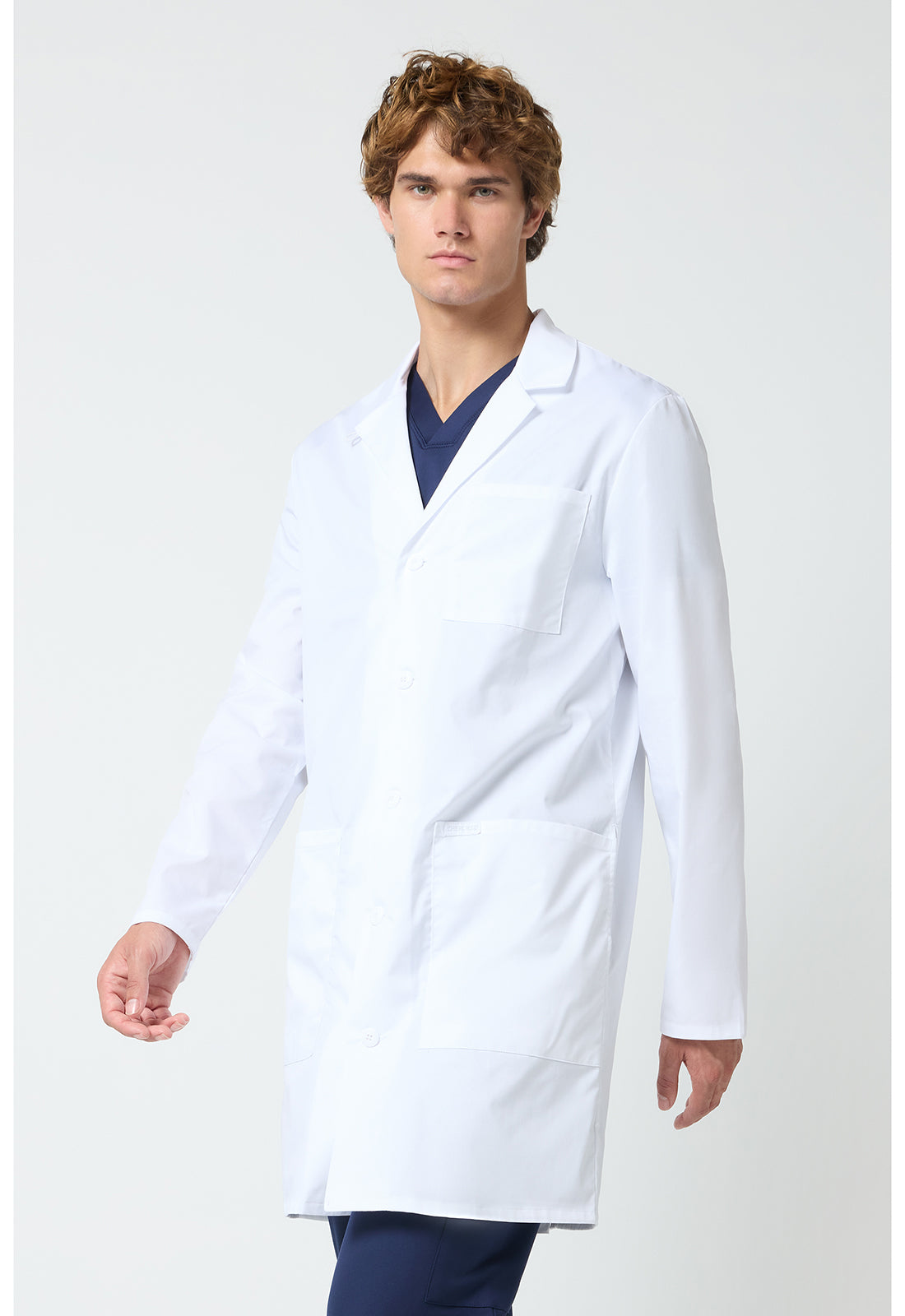 Bata Cherokee de 96 cm para hombre en color blanco