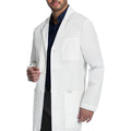 Cherokee 38" Men's Lab Coat in White