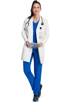 Cherokee 33" Womens Lab Coat in White
