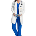 Cherokee 33" Womens Lab Coat in White