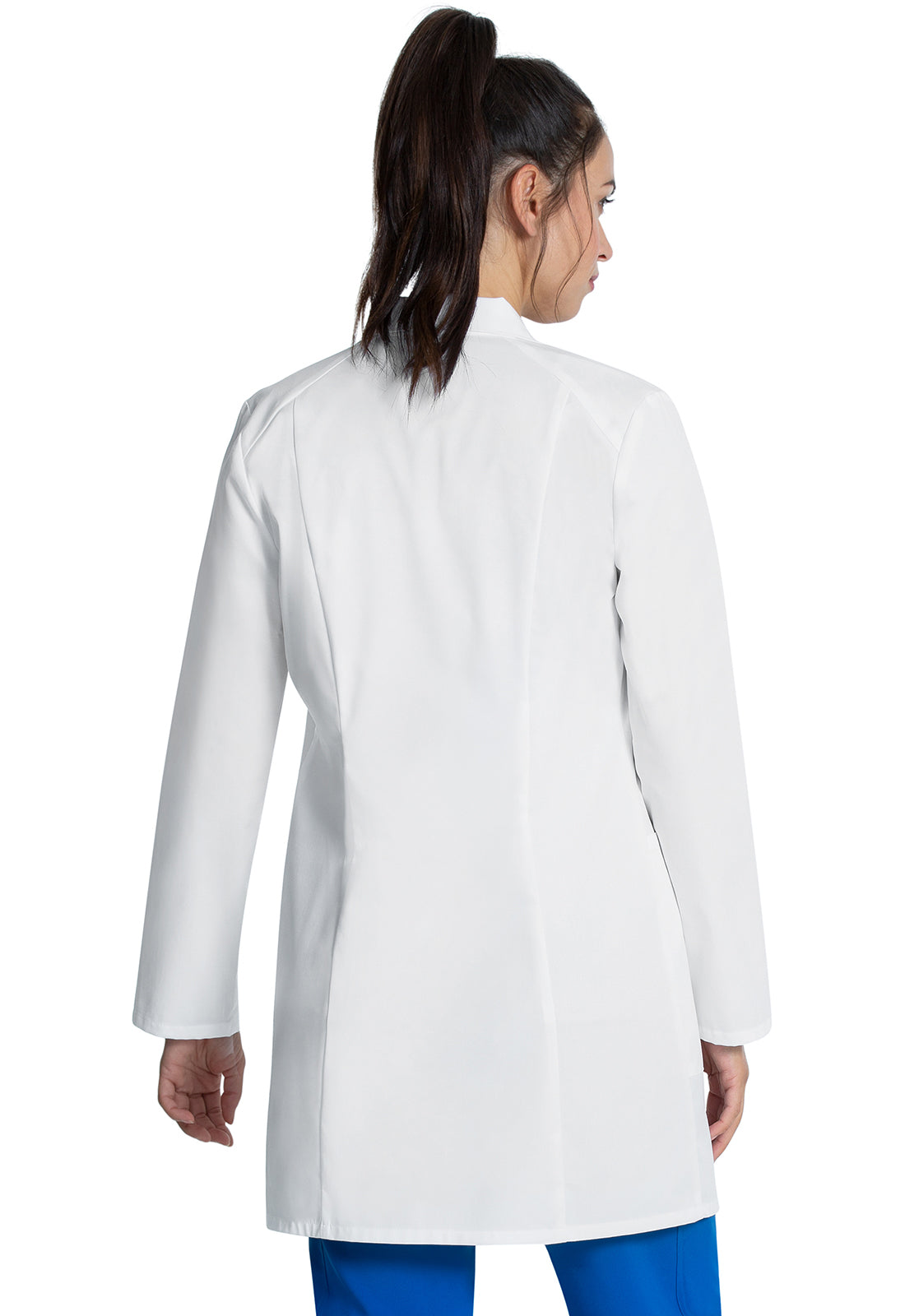 Bata Cherokee de 83 cm para mujer en color blanco
