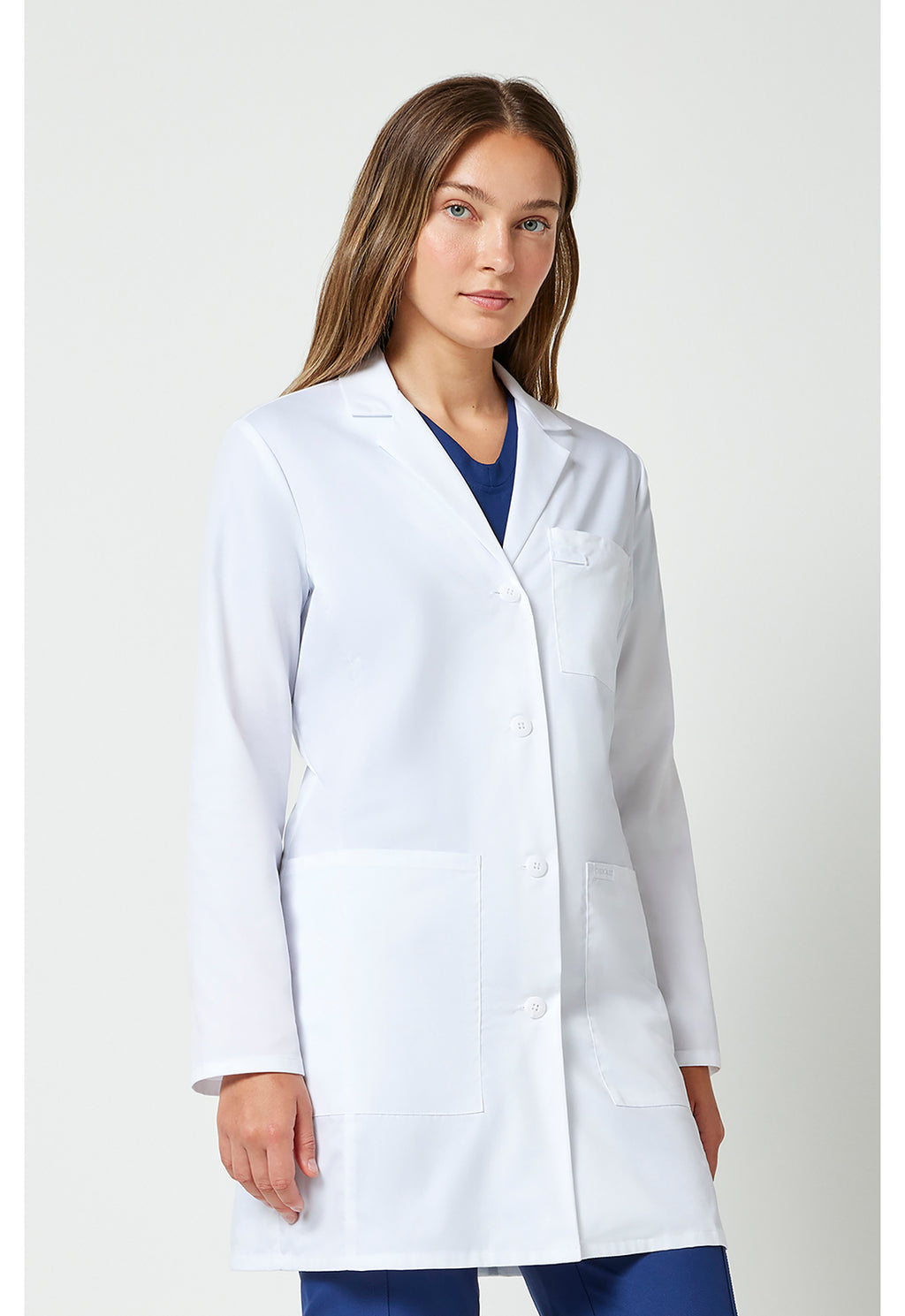 Cherokee 33" Womens Lab Coat in White