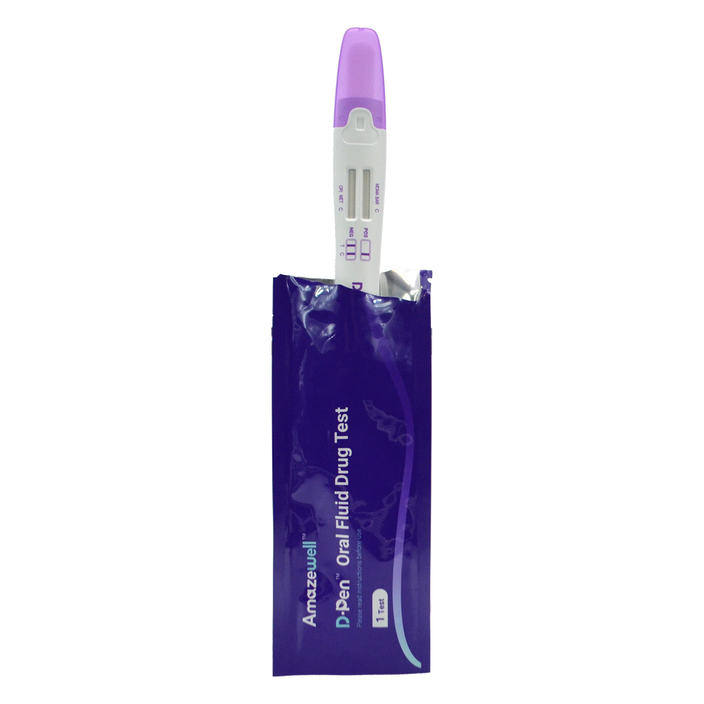 10 Panel Oral Saliva Drug Test - AMP-BAR-COC-MDMA-MET-MTD-OPI-OXY-PCP-THC