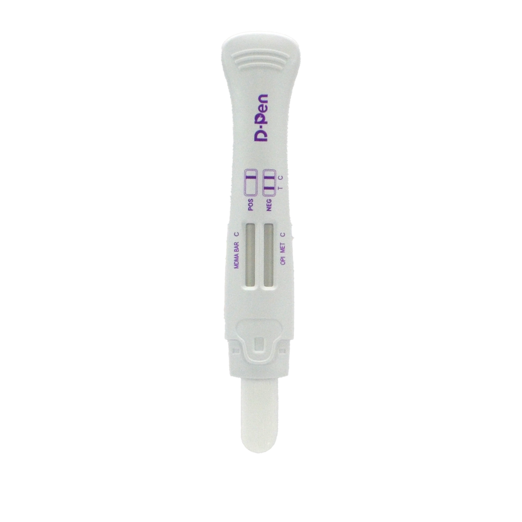10 Panel Oral Saliva Drug Test - AMP-BAR-COC-MDMA-MET-MTD-OPI-OXY-PCP-THC