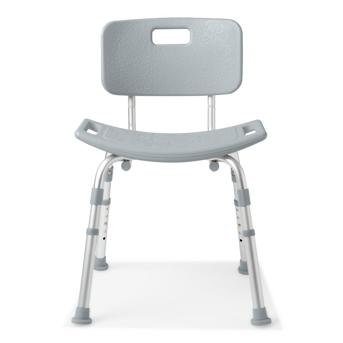 Silla de ducha Medline con respaldo