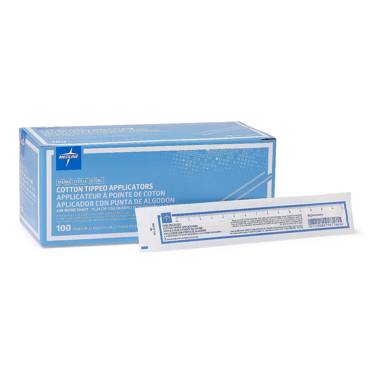 Medline Sterile Cotton-Tipped Applicator