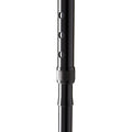 Medline Aluminum Folding T-Handle Cane in Black