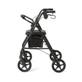 Medline Basic Steel Rollator in Black with 8" Wheels