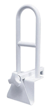 Medline Steel Bathtub Grab Bar Locks to Side of Tub