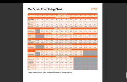 Grey's Anatomy Noah Lab Coat For Men White - Size 54
