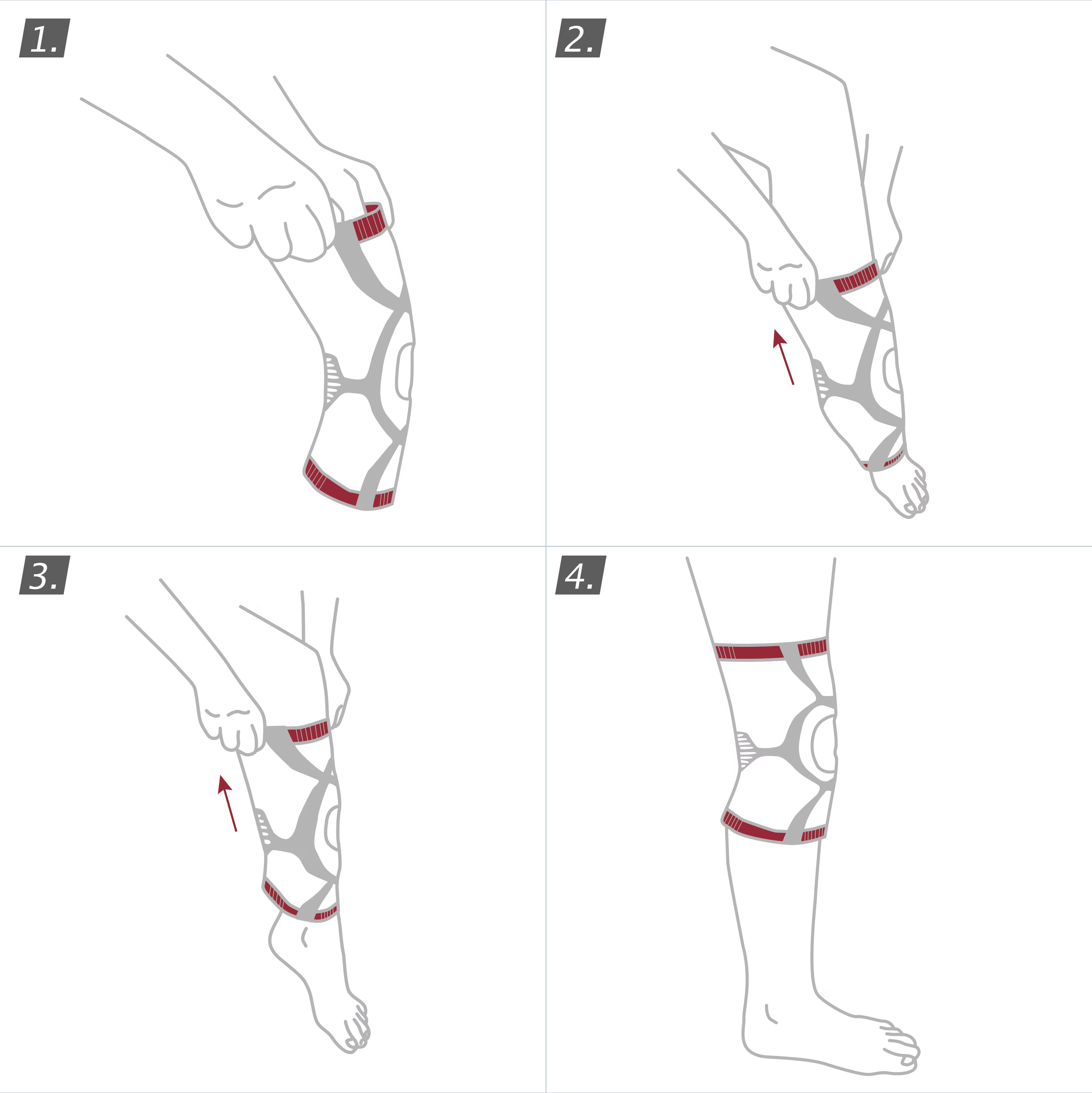 Actimove Genumotion 3D Knee Support White