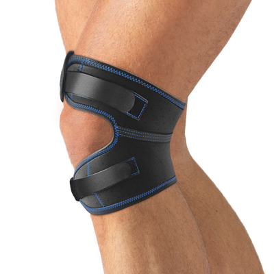Actimove Dual Knee Strap Adjustable Black