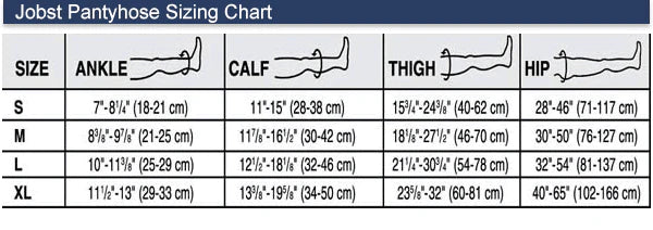Jobst Ultrasheer 15-20 mmHg Pantimedias hasta la cintura para mujer