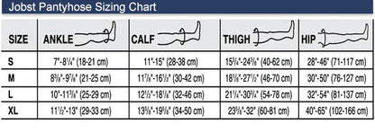 Jobst Ultrasheer 15-20 mmHg Pantimedias hasta la cintura para mujer