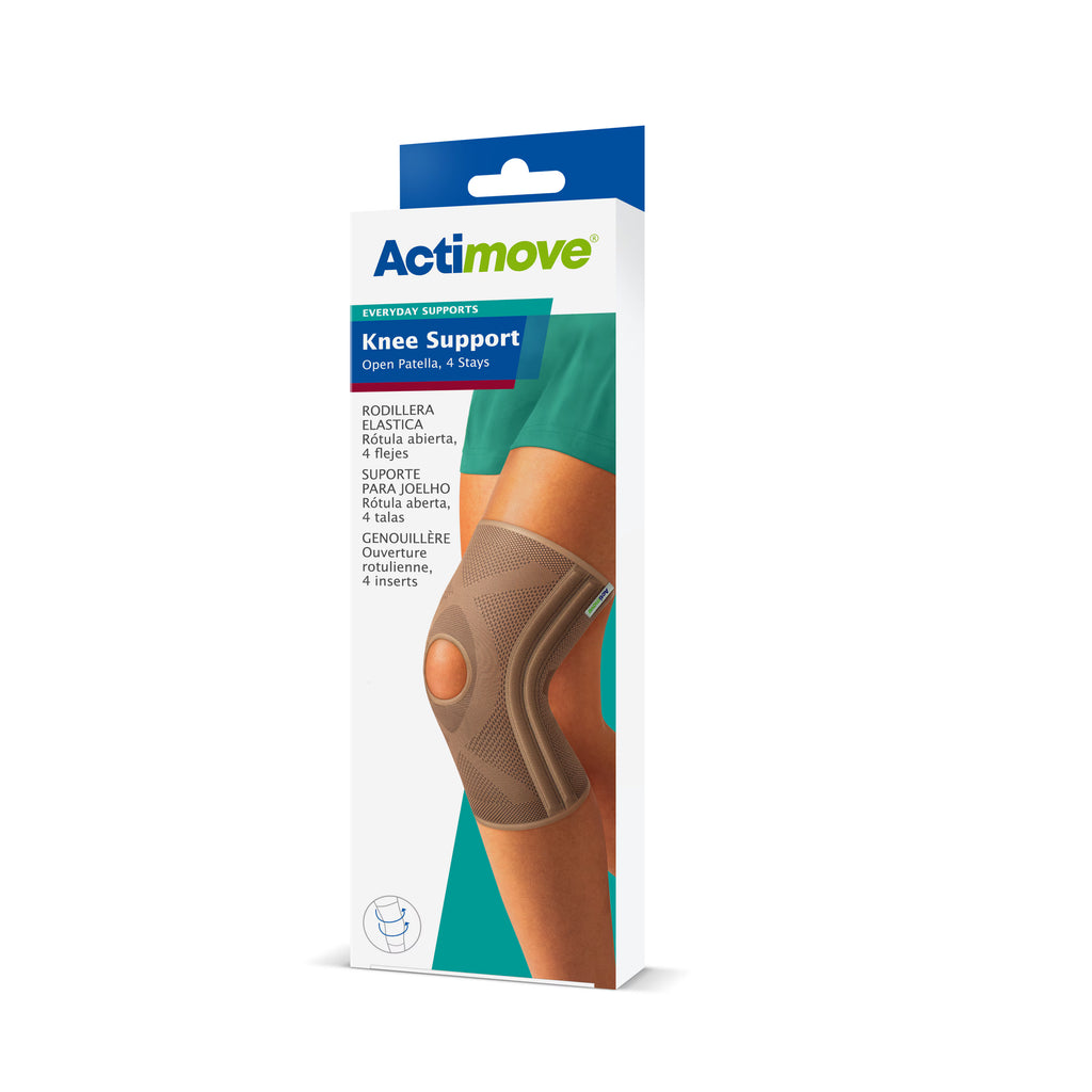 Actimove Knee Support Open Patella, 4 Stays