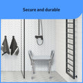 Medline Shower Chair/Bath Bench with Arms, Knockdown, 350 lb. Weight Capacity