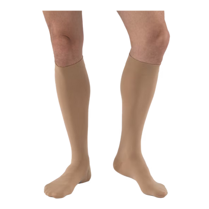 Calcetines de compresión Jobst Relief de 15-20 mmHg con puntera cerrada y hasta la rodilla 