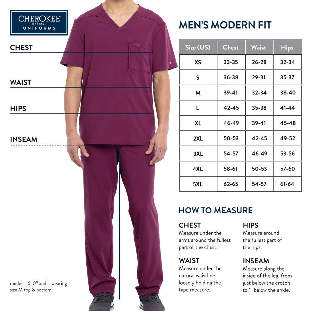 Cherokee 1389AB Whites 31" Men's Consultation Lab Coat - 5XL