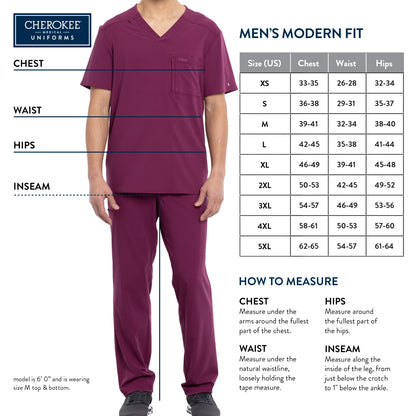 Cherokee 1389AB Whites 31" Men's Consultation Lab Coat - 5XL