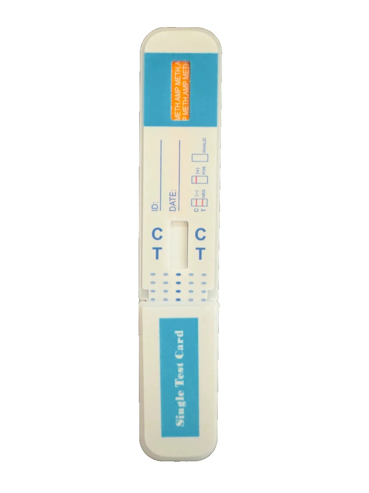 Instant Rapid Single Panel Methamphetamine (MAMP) Urine Drug Test Card