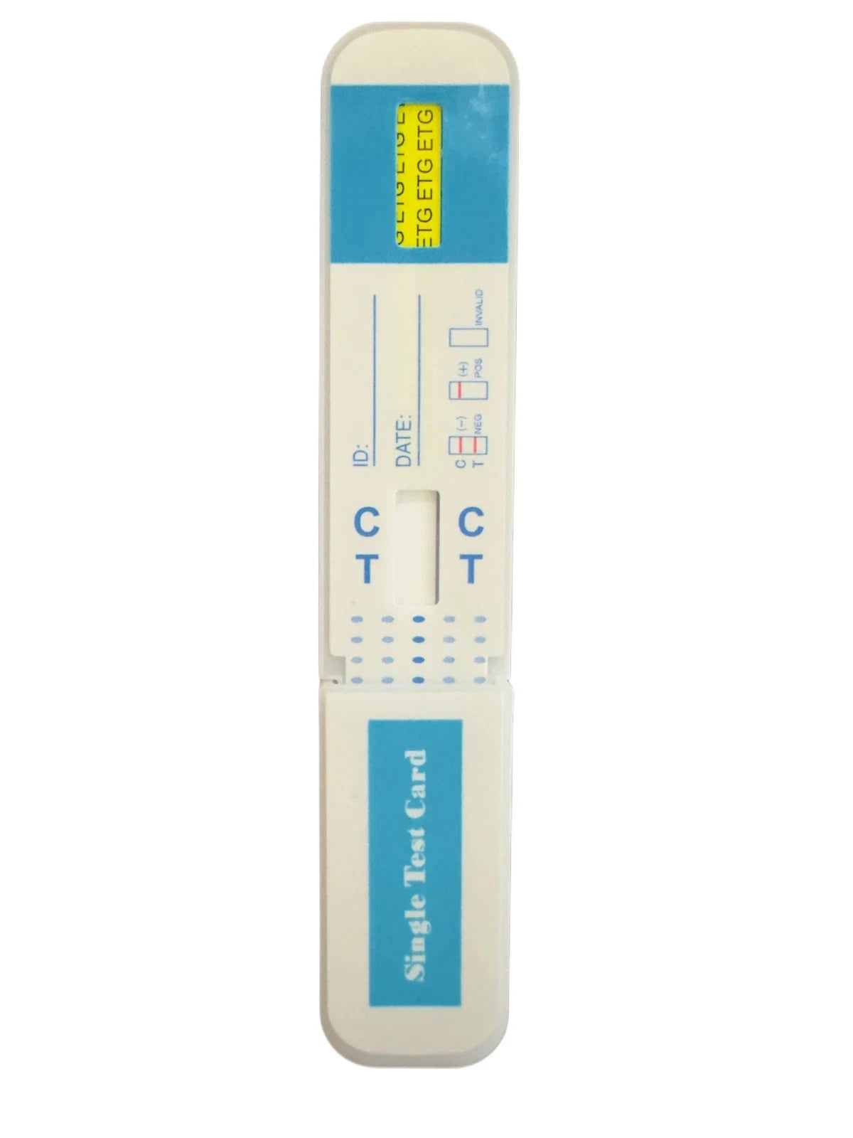 Tarjeta de prueba de drogas en orina (ETG) de un solo panel, rápida e instantánea, para alcohol