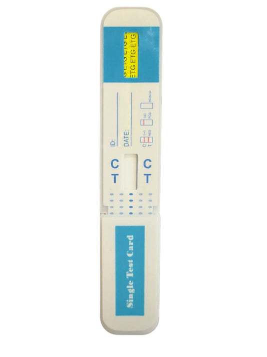 Instant Rapid Single Panel Alcohol (ETG) Urine Drug Test Card