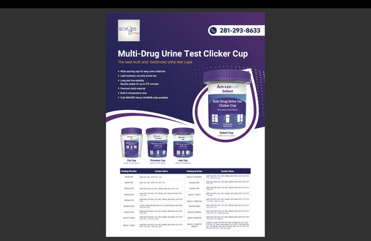 Instant Rapid 13 Panel with Fentanyl Urine Drug Test Cup