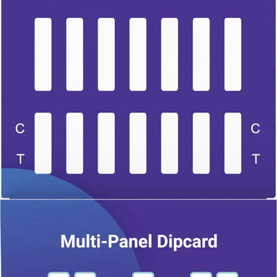 12 Panel Instant Urine Drug Test Strips - 600 Pieces/Case