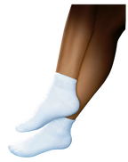 Jobst Sensifoot Mini Crew Diabetic Compression Socks 8-15 mmHg Mild Compression