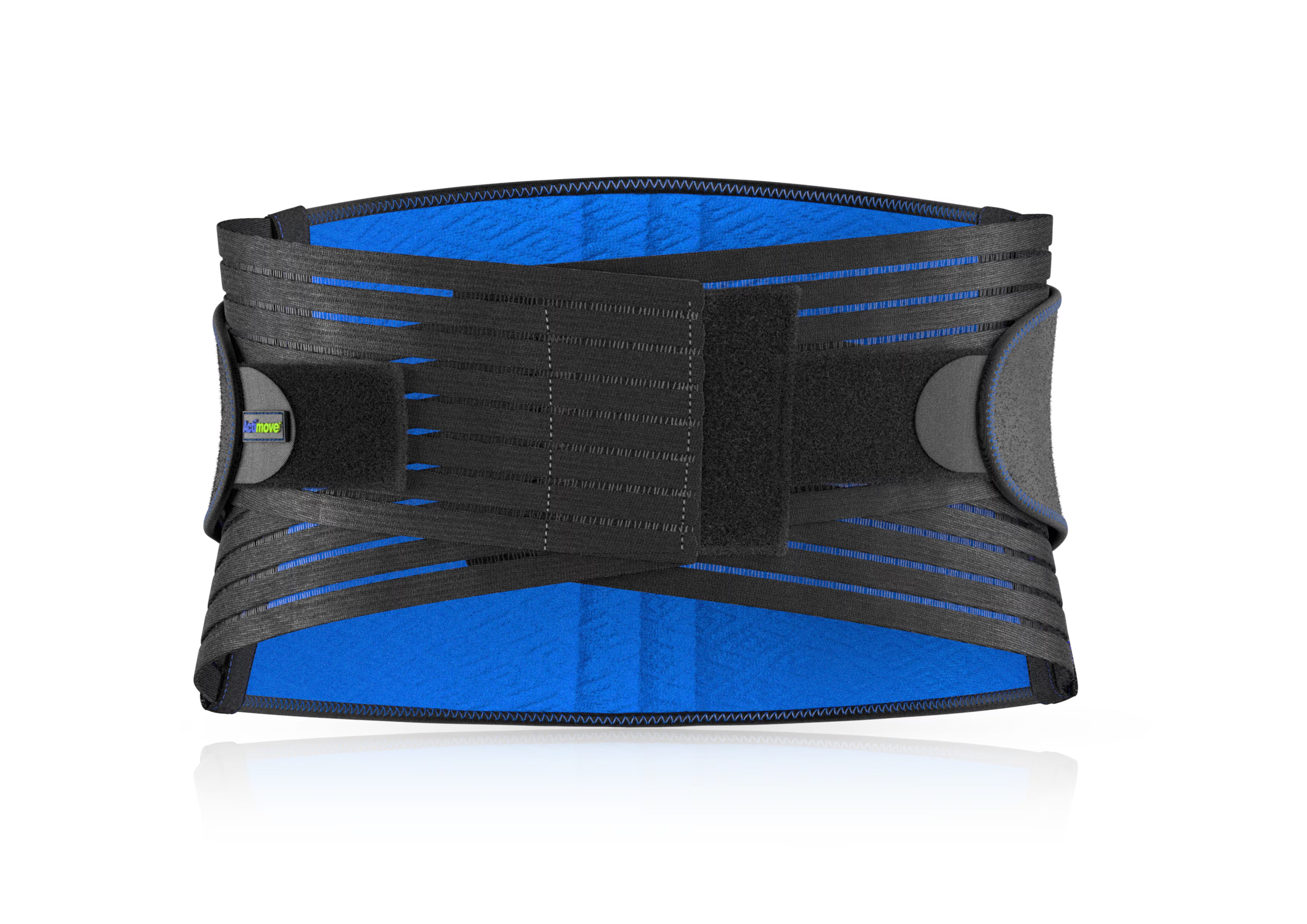 Actimove Sports Edition Back Support 4 Stays Adjustable Double Layer Compression