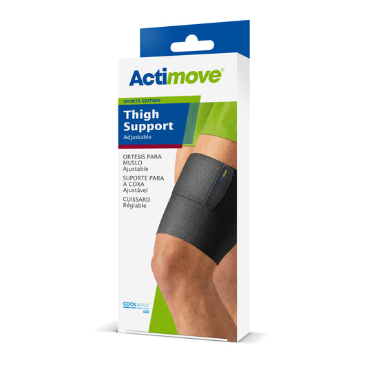 Actimove Thigh Support Adjustable Univ Black