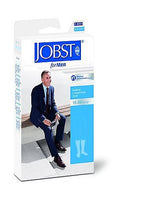 Jobst For Men 15-20 mmHg Knee High Close Toe Moderate Compression Socks For Men - Scrubsnmed
